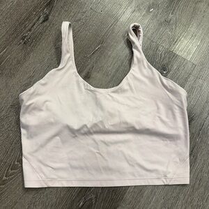 Light pink Lululemon align tank